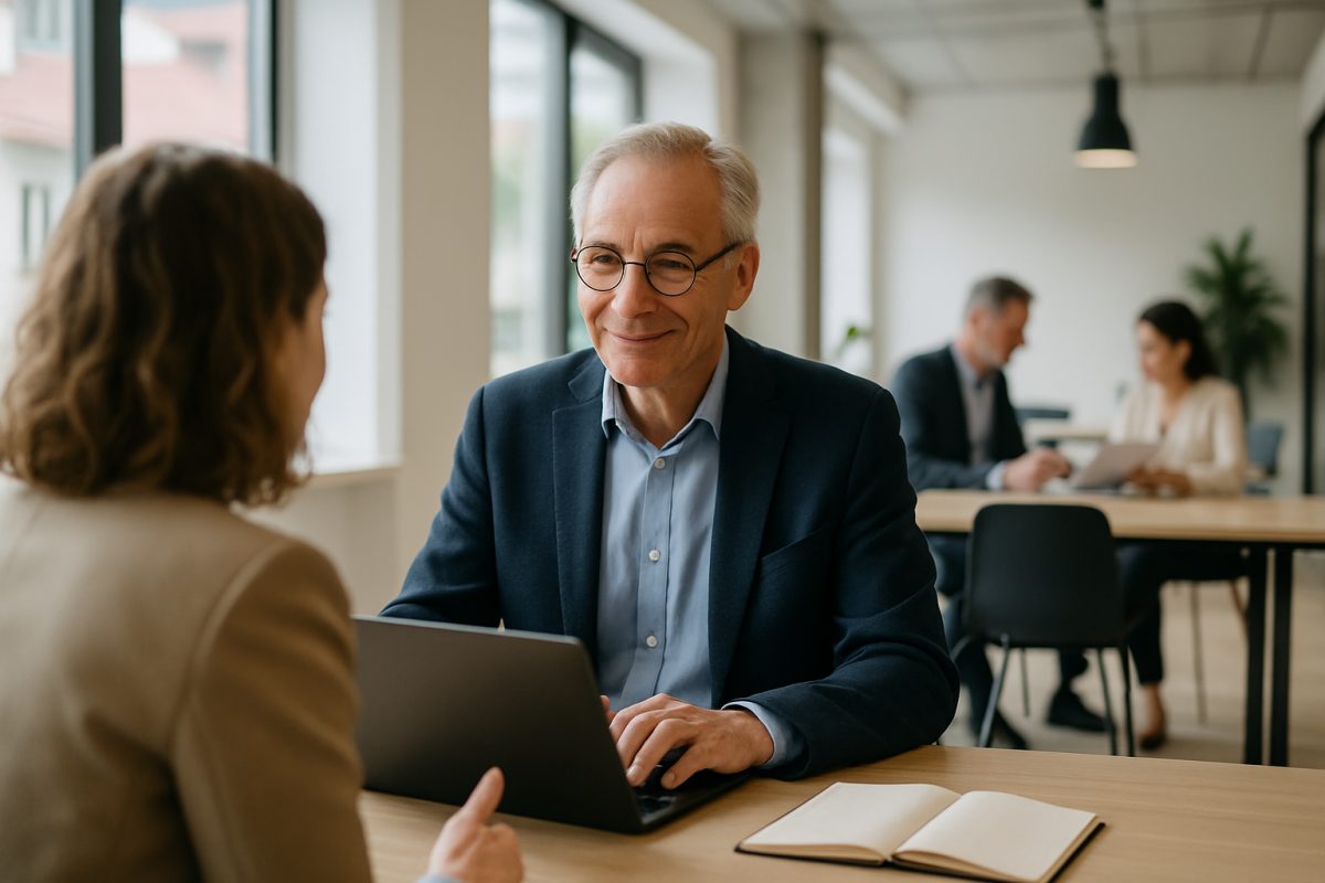 Portage salarial apres 60 ans : le statut prefere des experts seniors